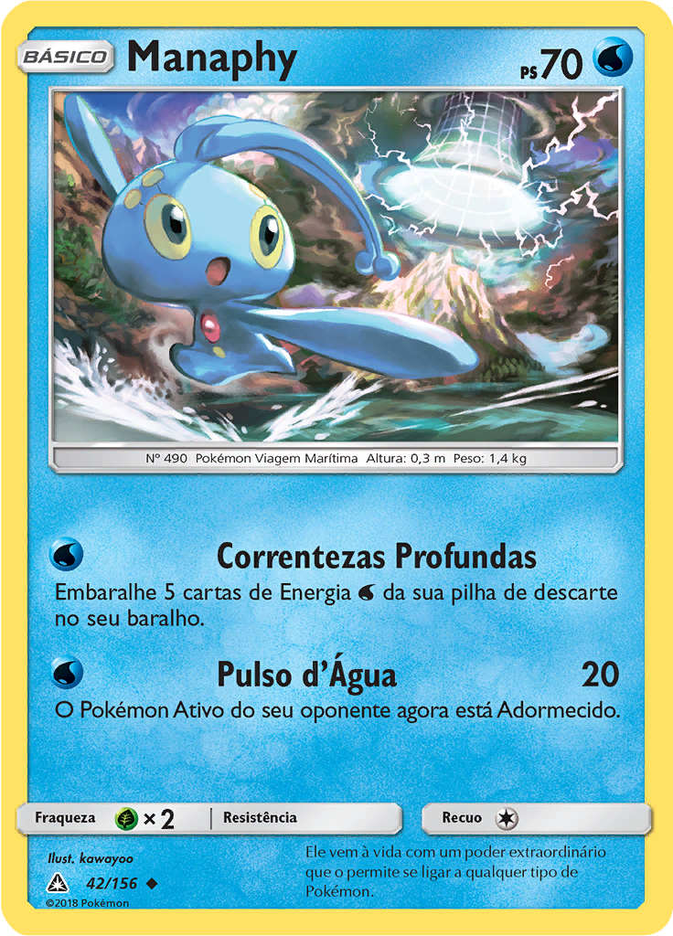 Manaphy (Reverse Holo)