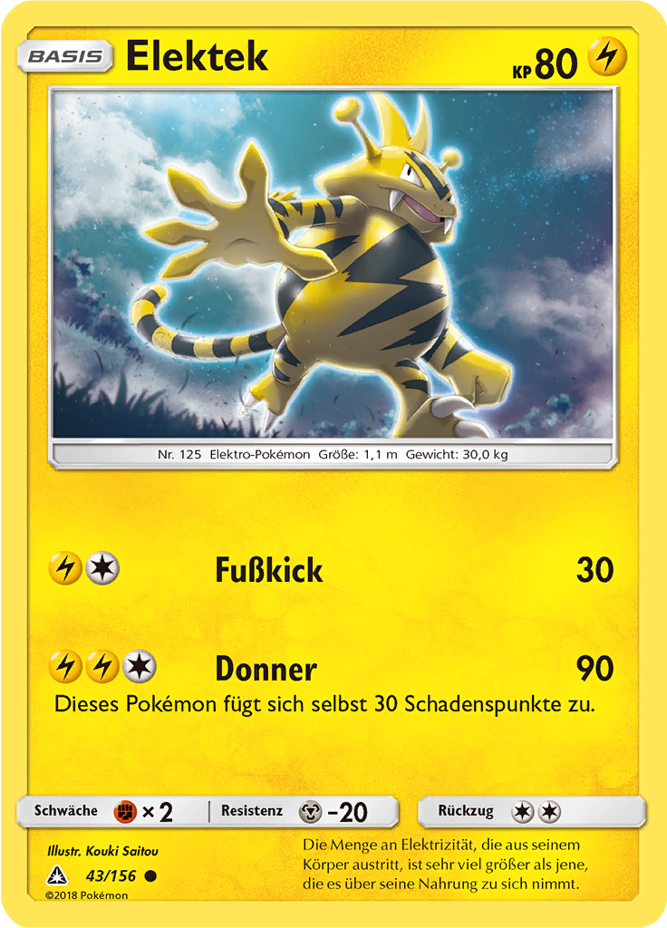 Elektek (Reverse Holo)