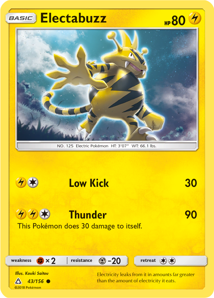 Electabuzz (Reverse Holo)