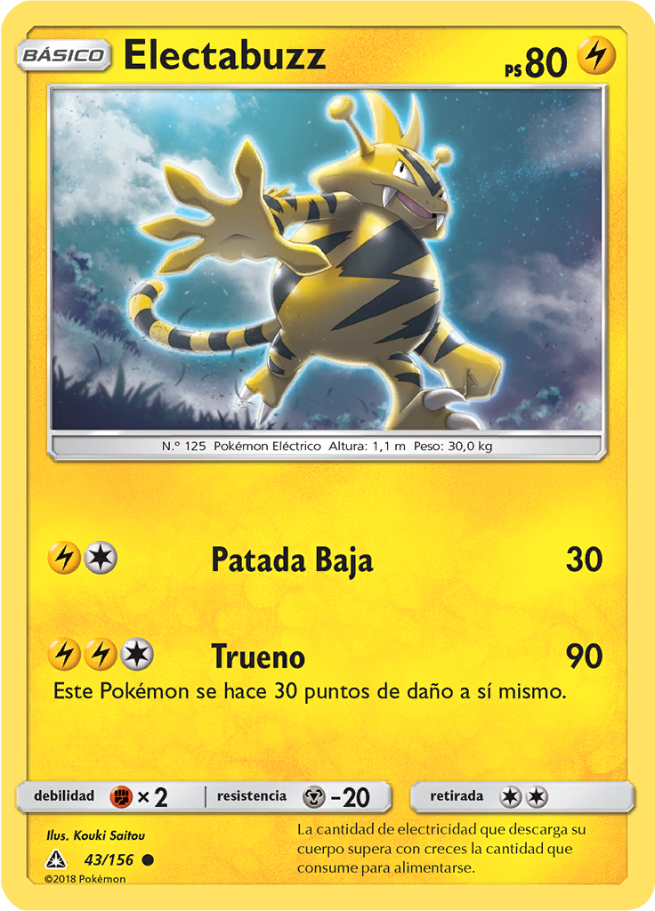 Electabuzz (Reverse Holo)