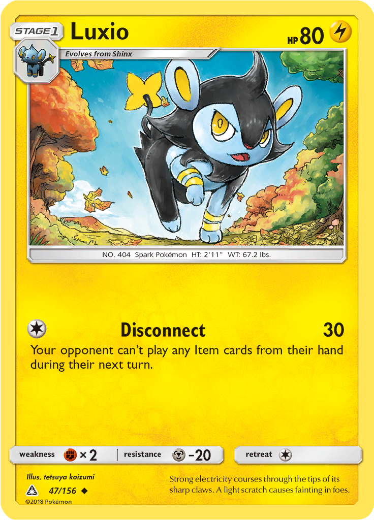 Luxio (Reverse Holo)