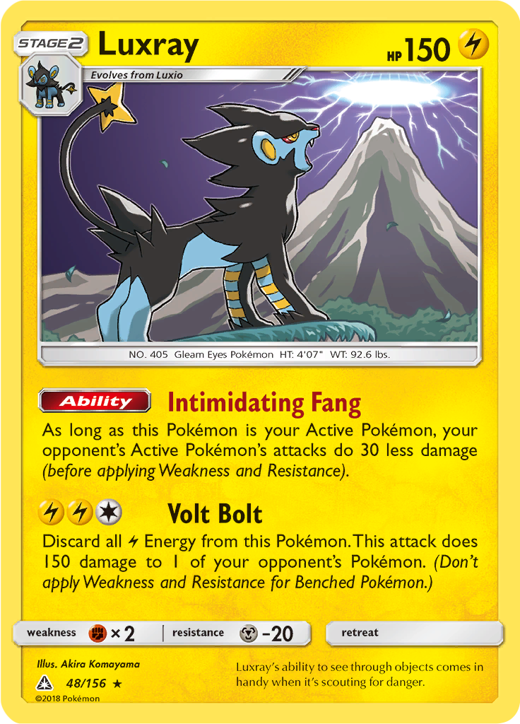 Luxray (Reverse Holo)