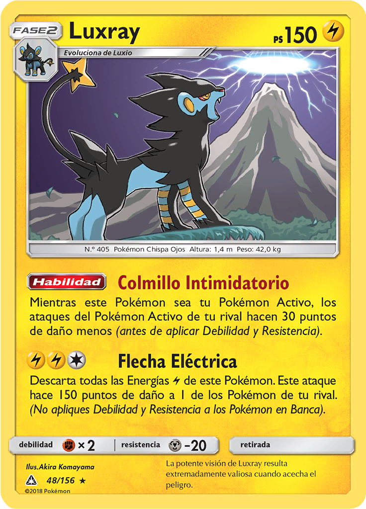 Luxray (Reverse Holo)
