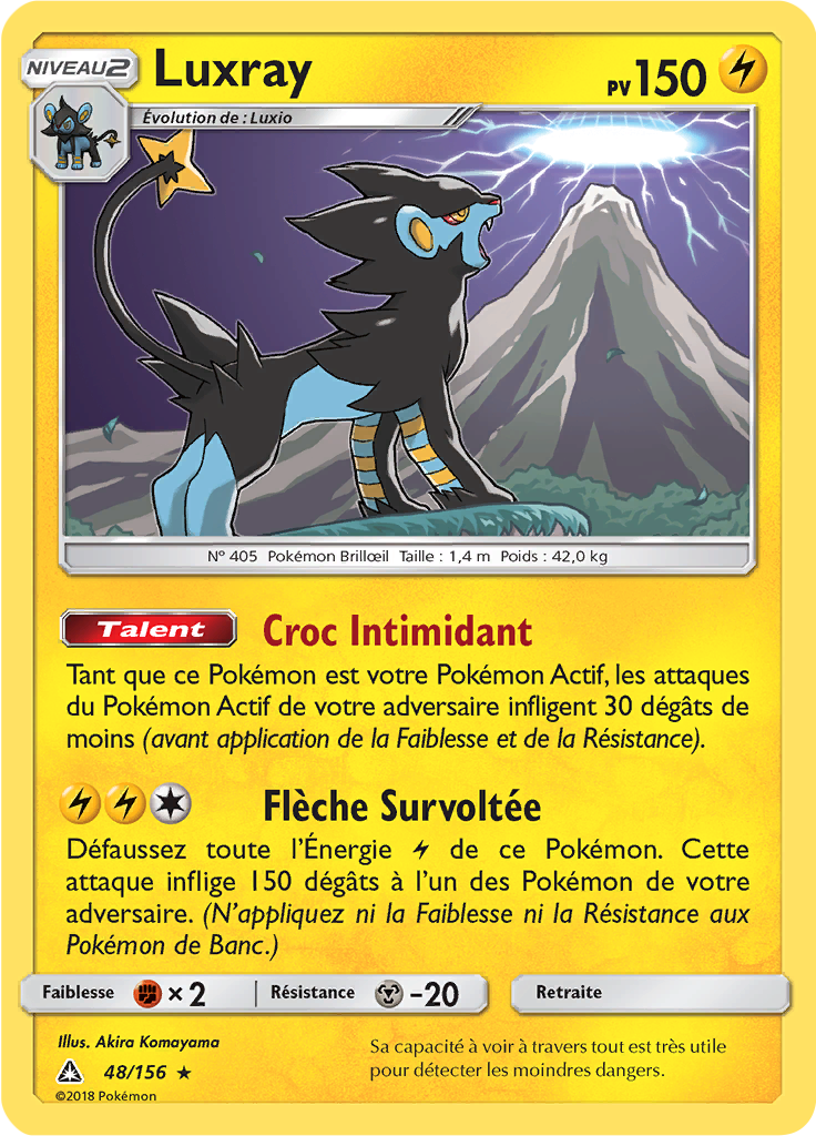Luxray (Reverse Holo)