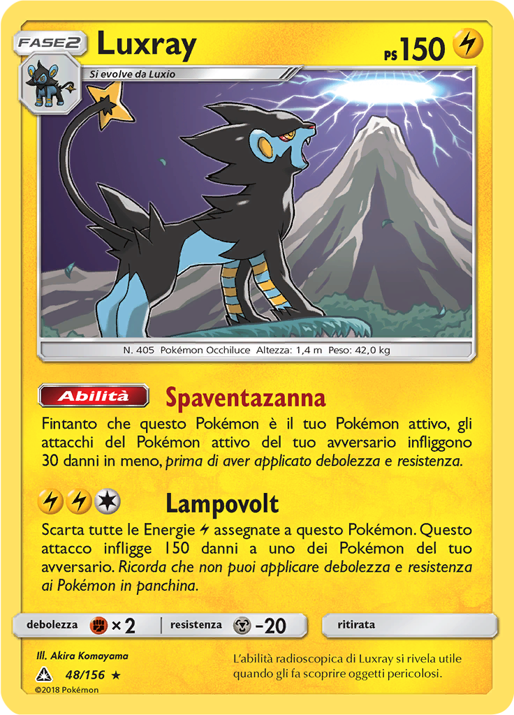 Luxray (Reverse Holo)