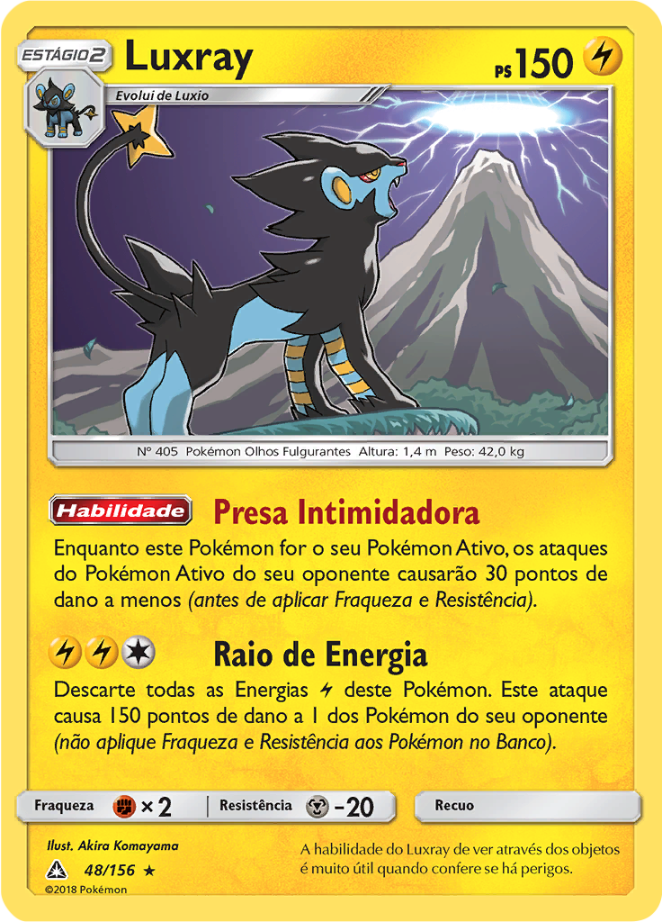 Luxray (Reverse Holo)