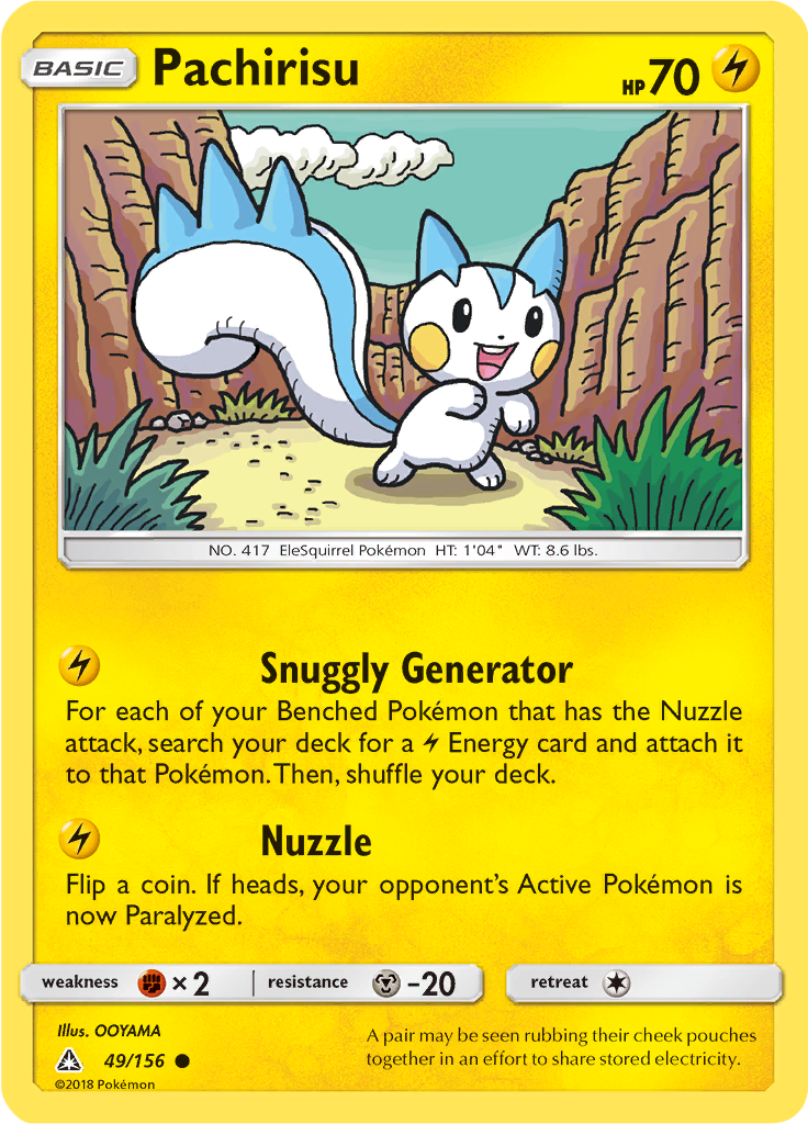 Pachirisu (Reverse Holo)