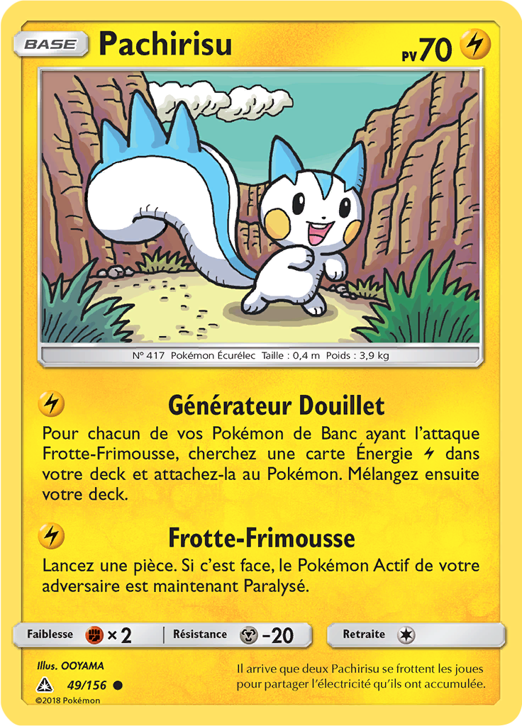 Pachirisu (Reverse Holo)