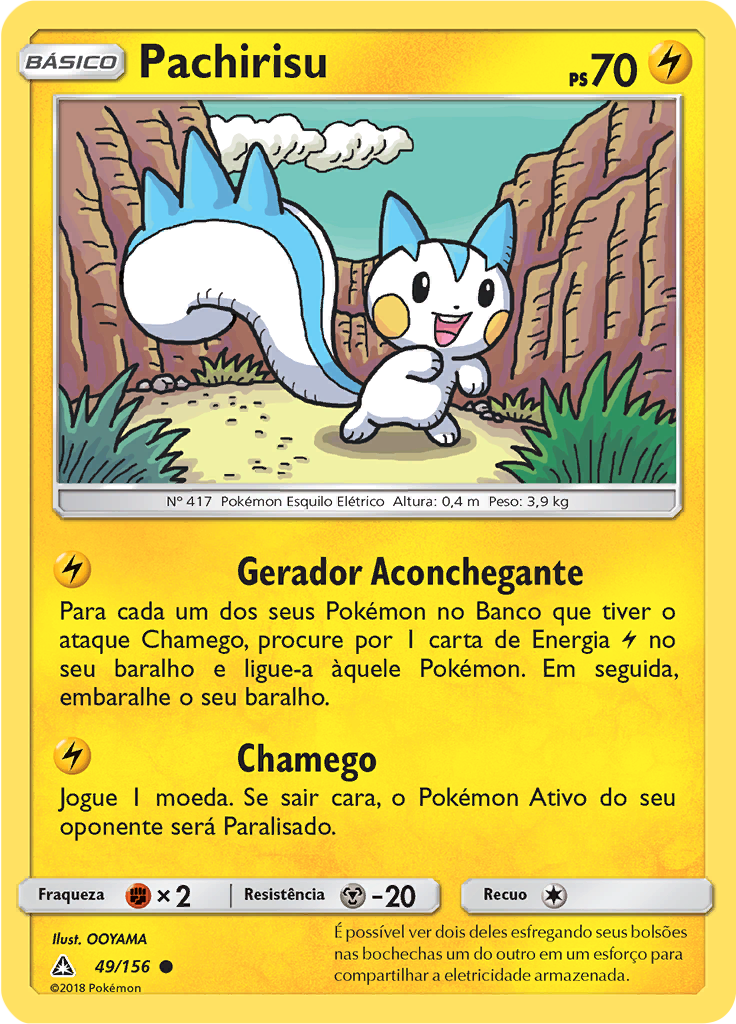 Pachirisu (Reverse Holo)