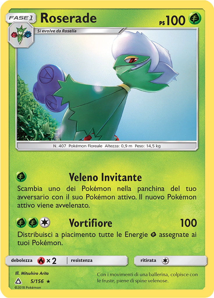 Roserade (Reverse Holo)