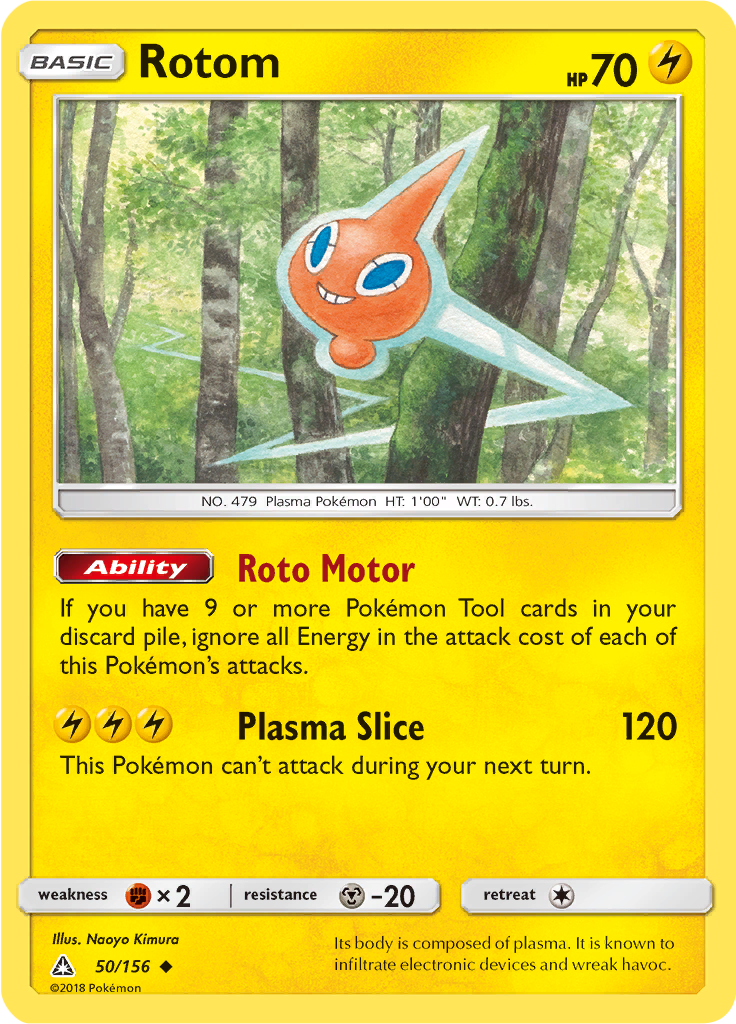 Rotom (Reverse Holo)
