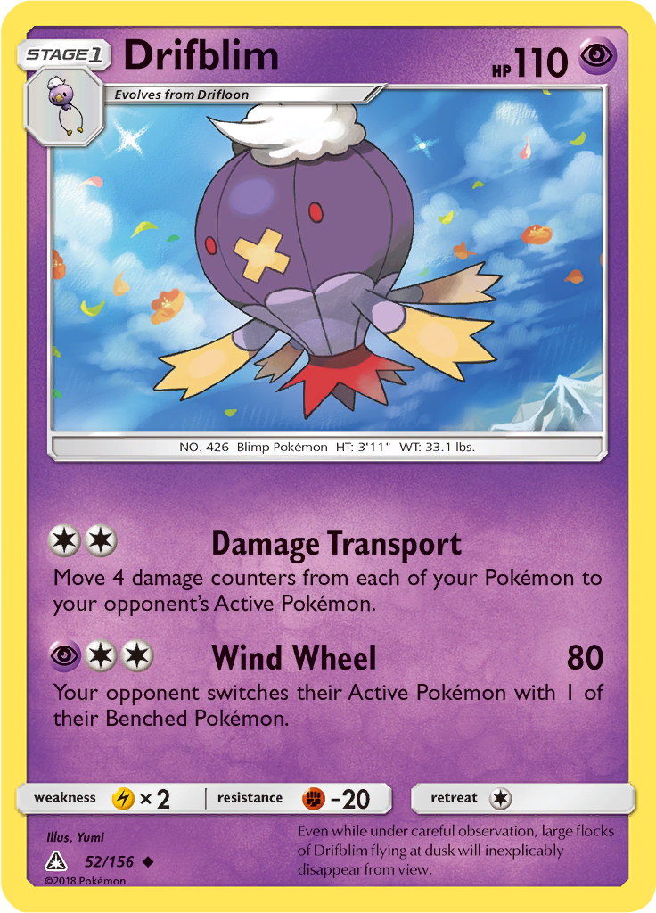 Drifblim (Reverse Holo)