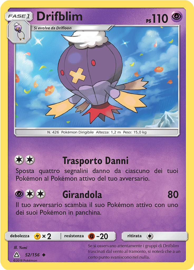 Drifblim (Reverse Holo)