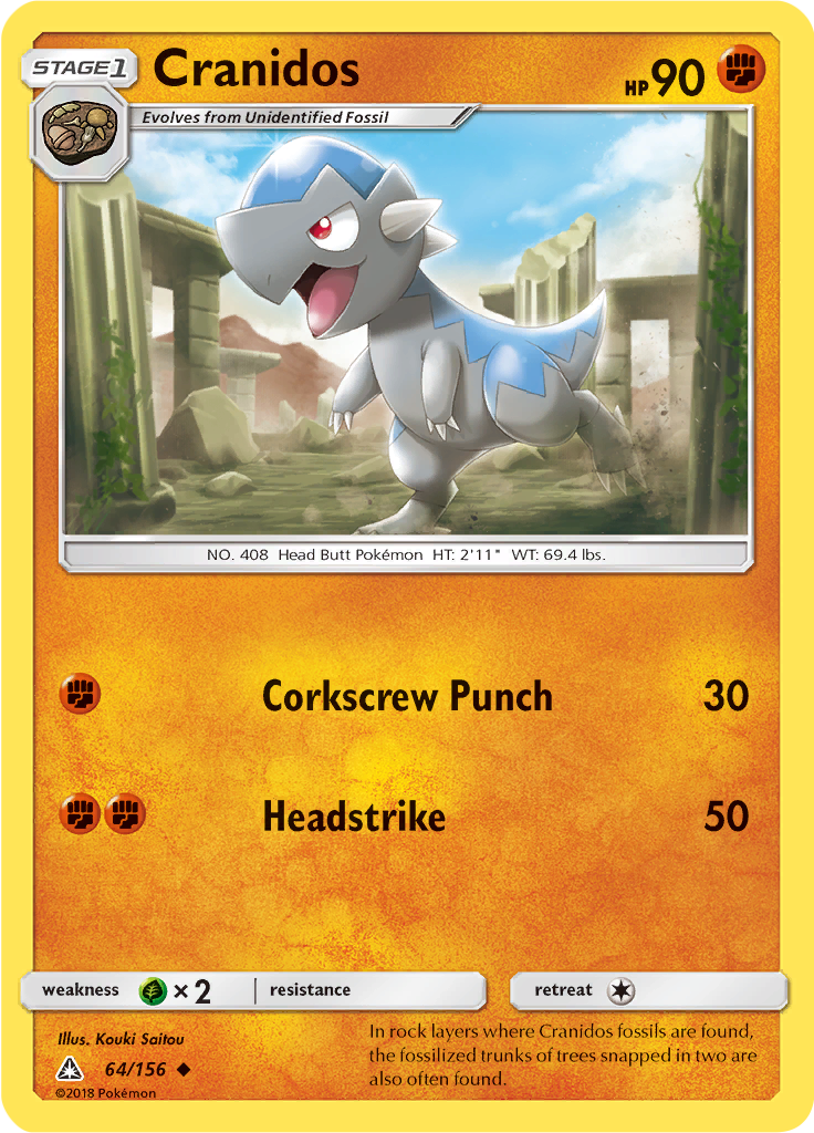 Cranidos (Reverse Holo)