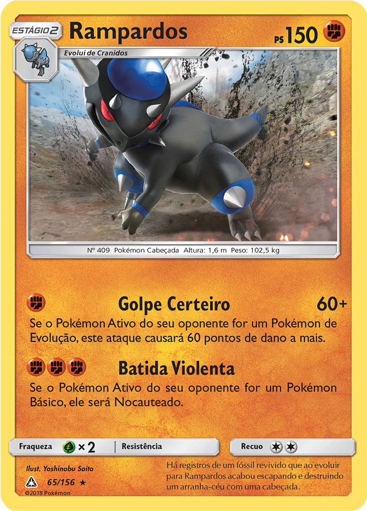Rampardos (Reverse Holo)