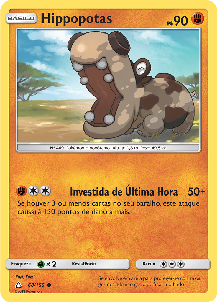 Hippopotas (Reverse Holo)