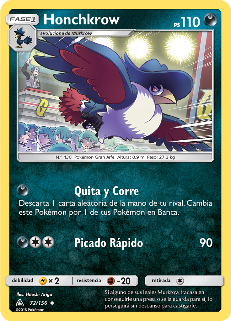 Honchkrow (Reverse Holo)