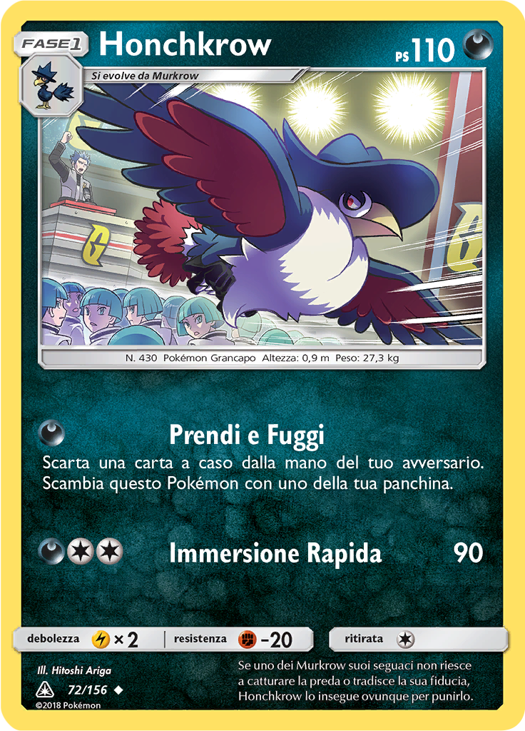 Honchkrow (Reverse Holo)