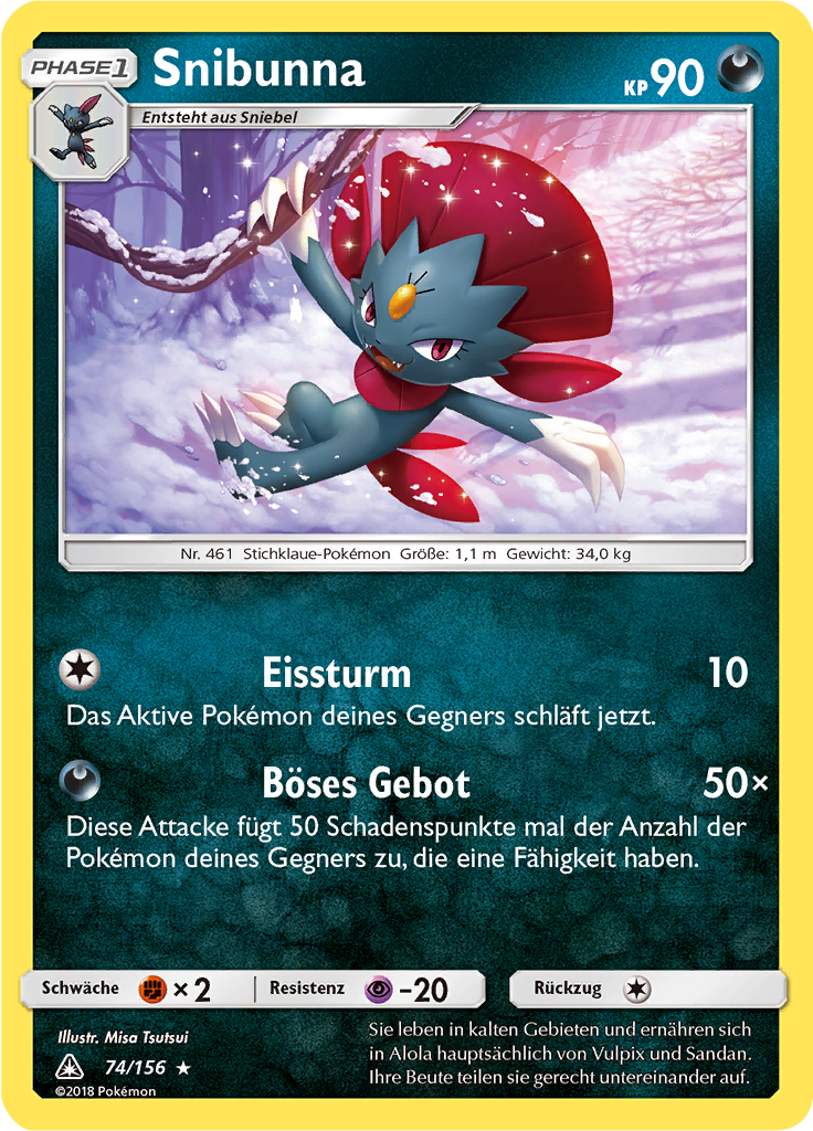 Snibunna (Reverse Holo)