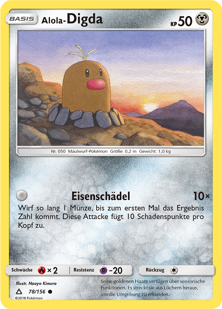 Alola-Digda (Reverse Holo)