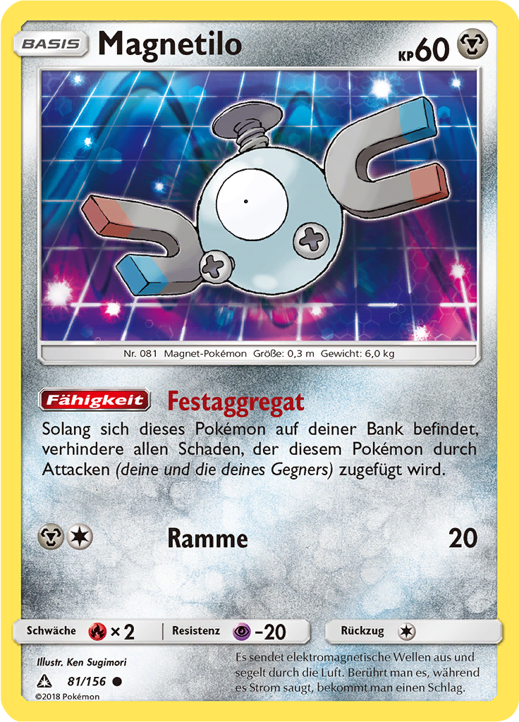 Magnetilo (Reverse Holo)