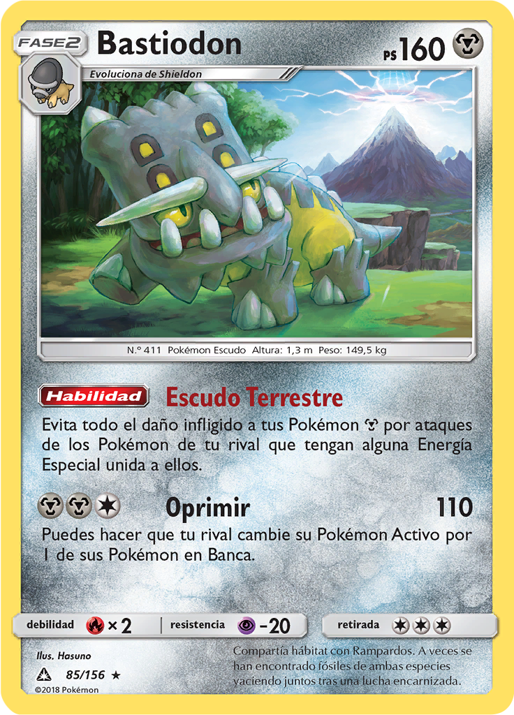 Bastiodon (Reverse Holo)