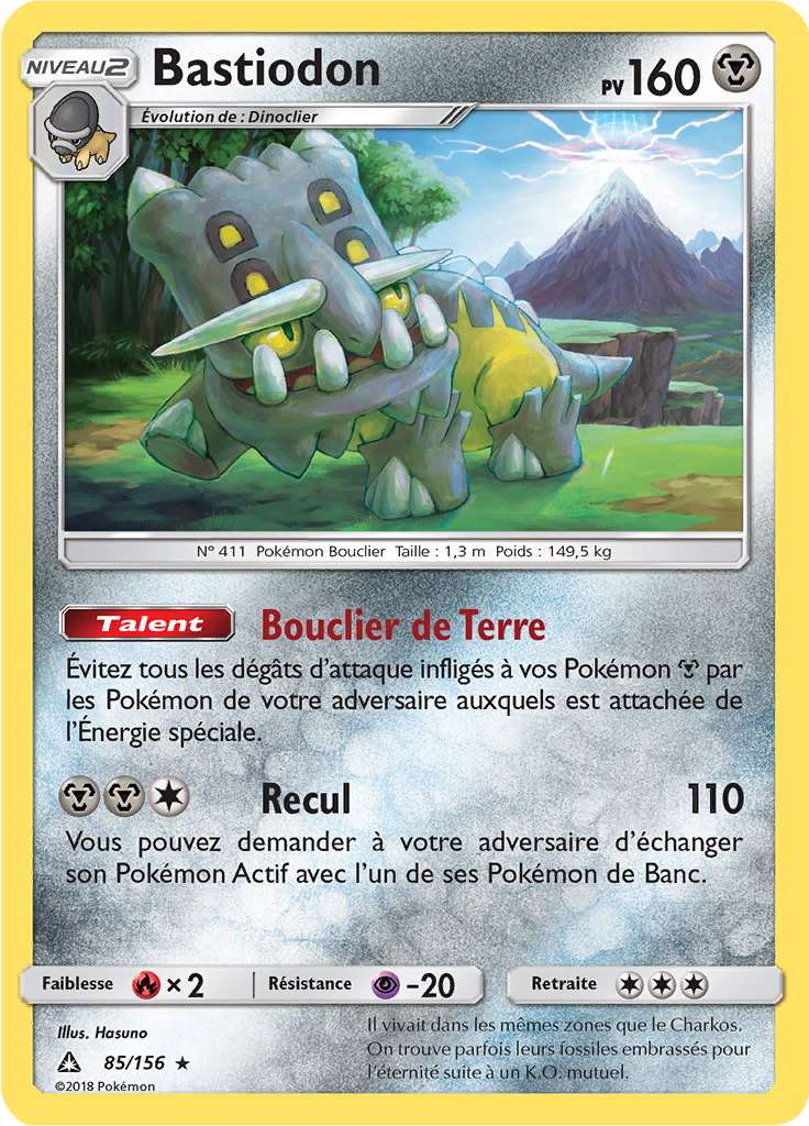 Bastiodon (Reverse Holo)