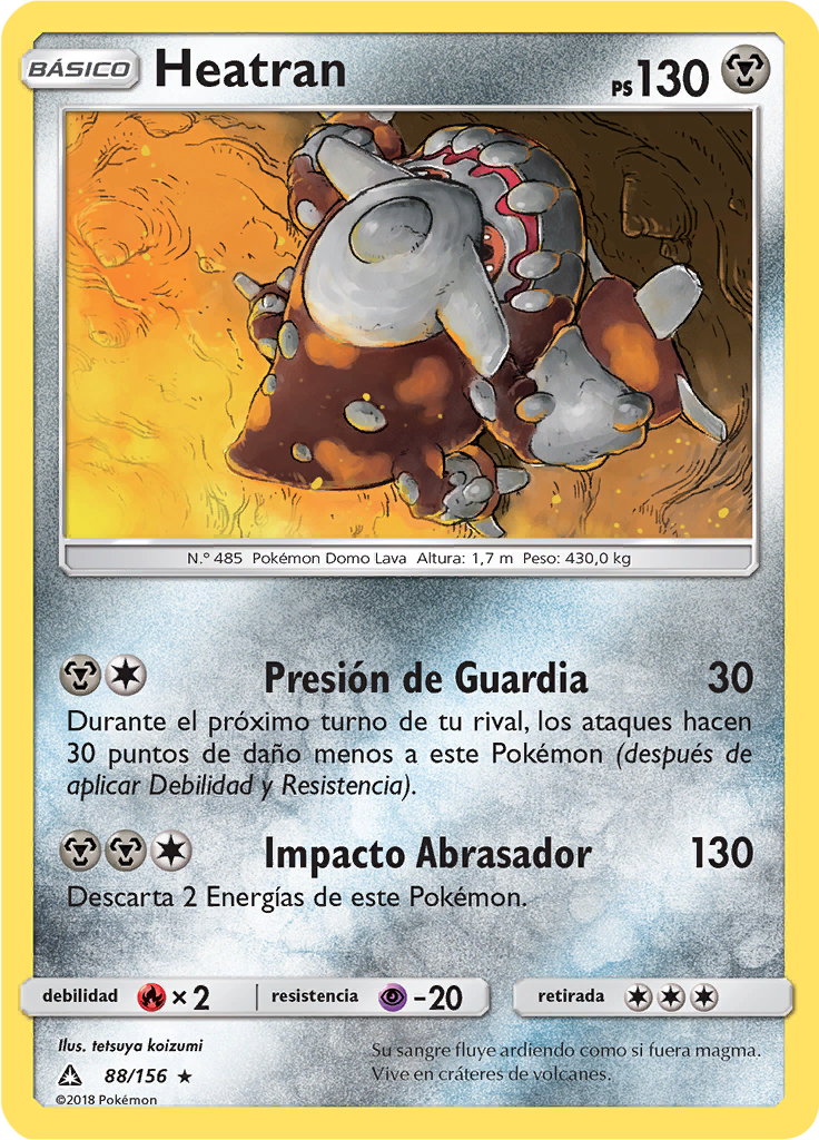 Heatran (Reverse Holo)