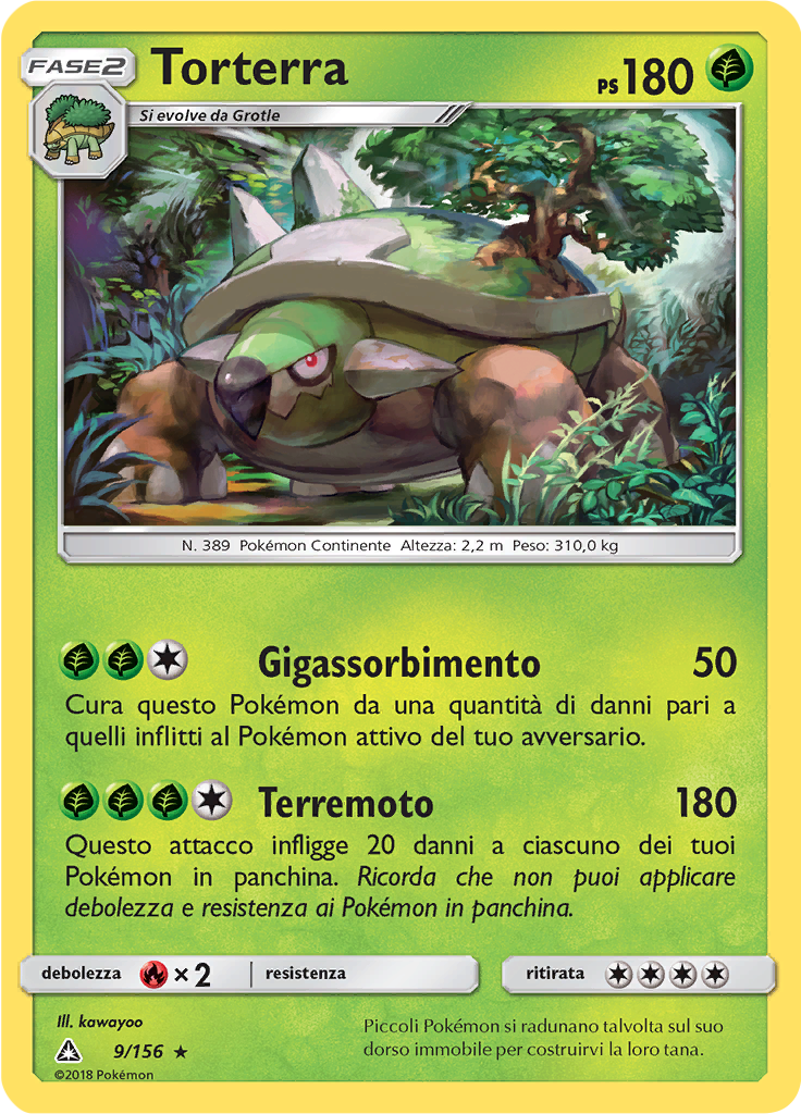 Torterra (Reverse Holo)