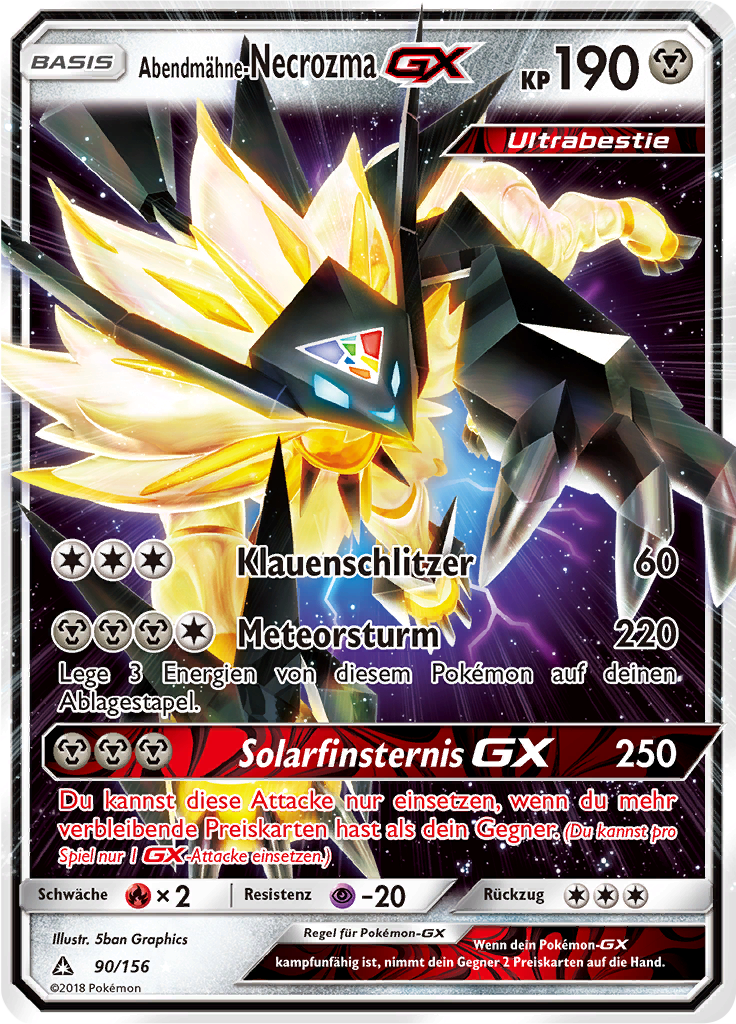 Abendmähne-Necrozma GX