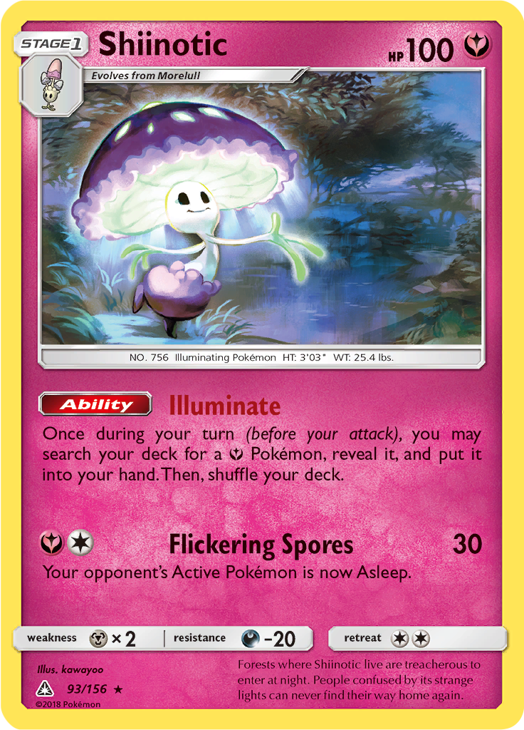 Shiinotic (Reverse Holo)