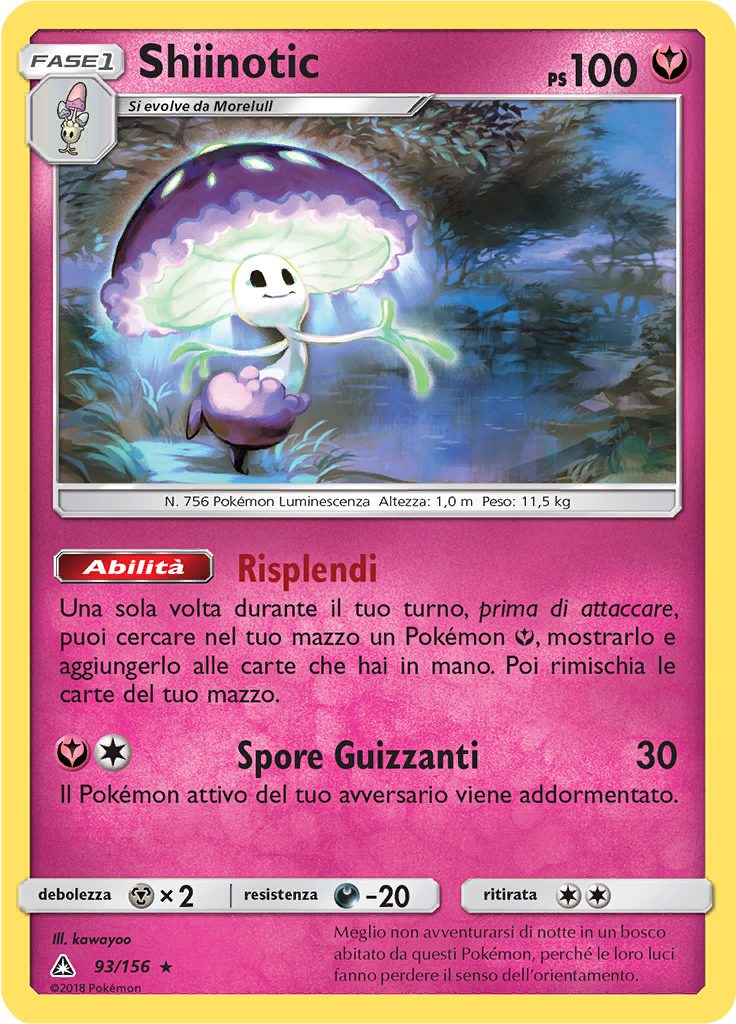Shiinotic (Reverse Holo)