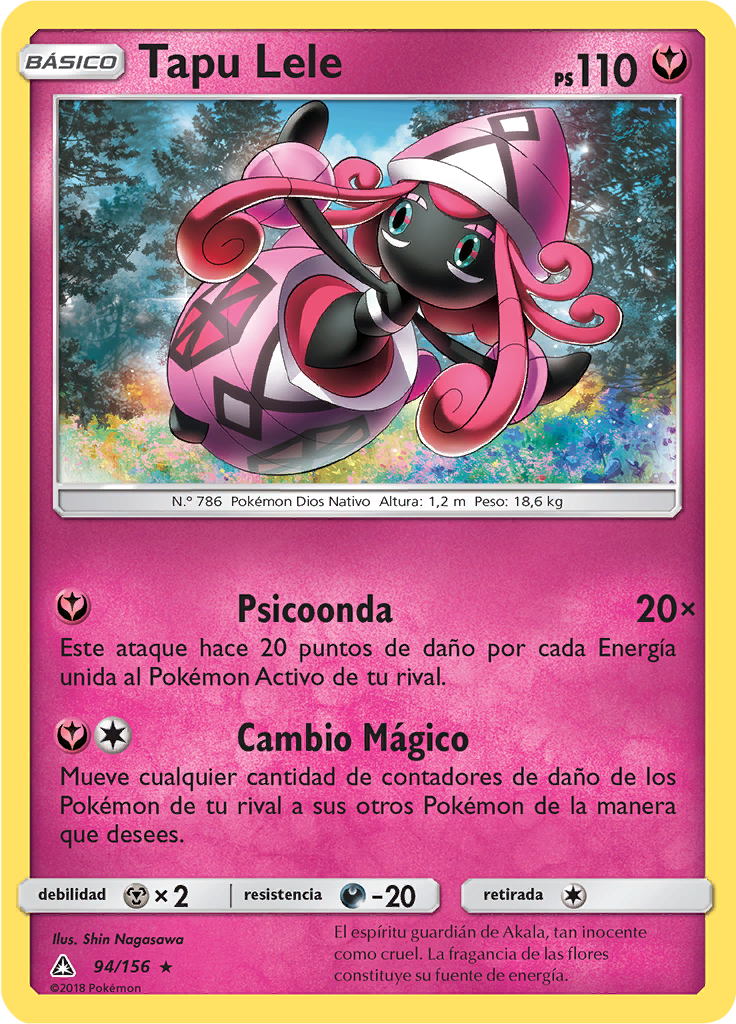 Tapu Lele (Reverse Holo)