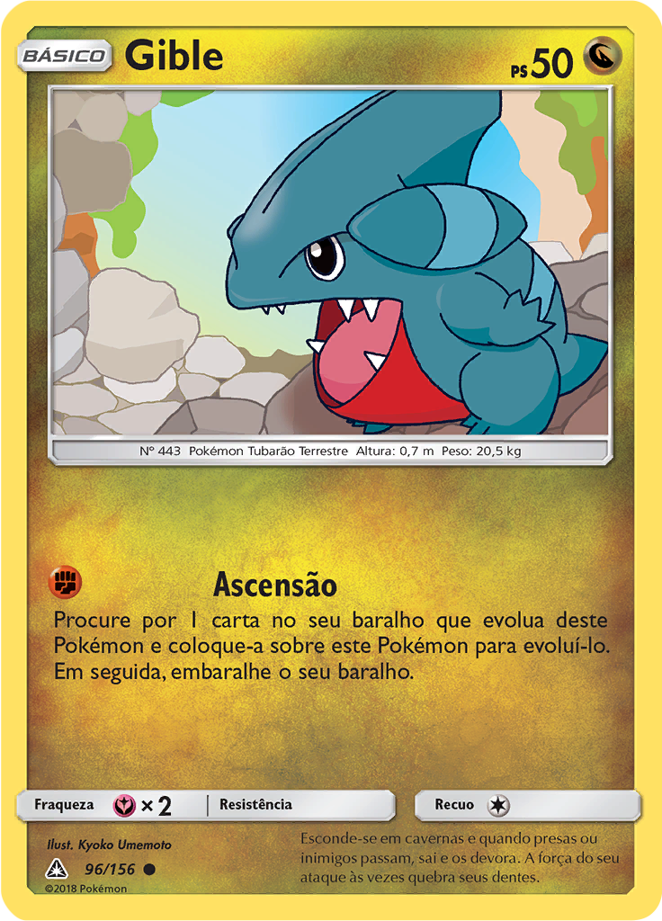Gible (Reverse Holo)