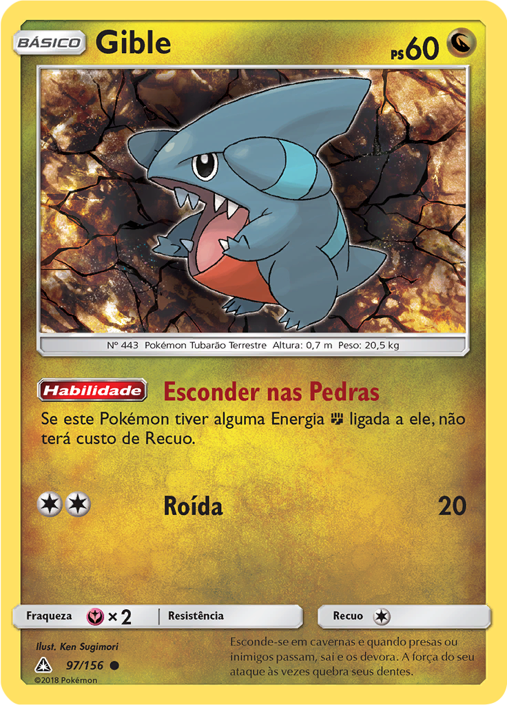 Gible (Reverse Holo)