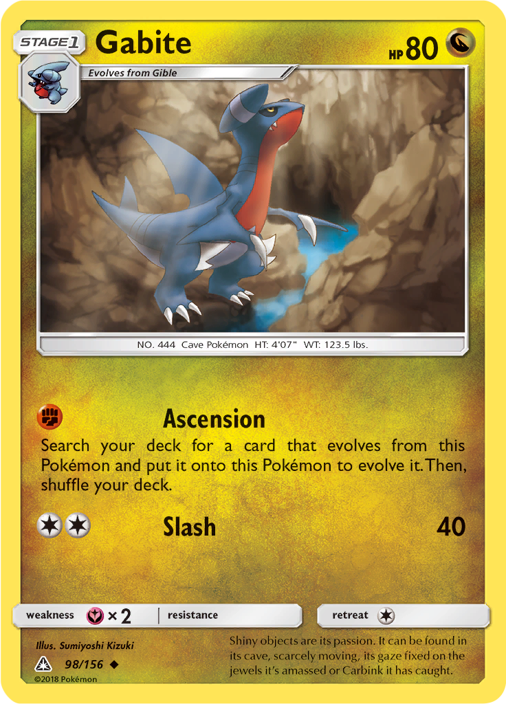 Gabite (Reverse Holo)