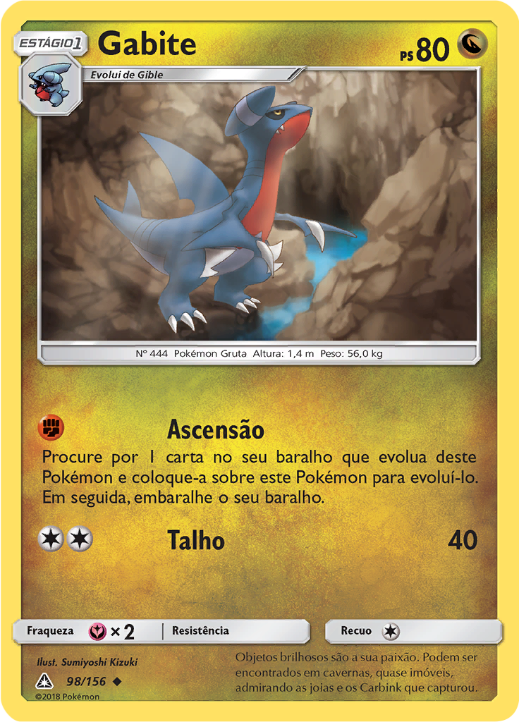 Gabite (Reverse Holo)