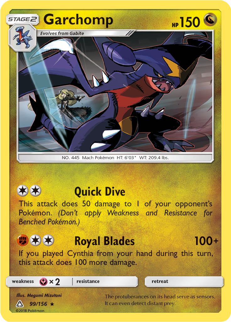 Garchomp (Reverse Holo)