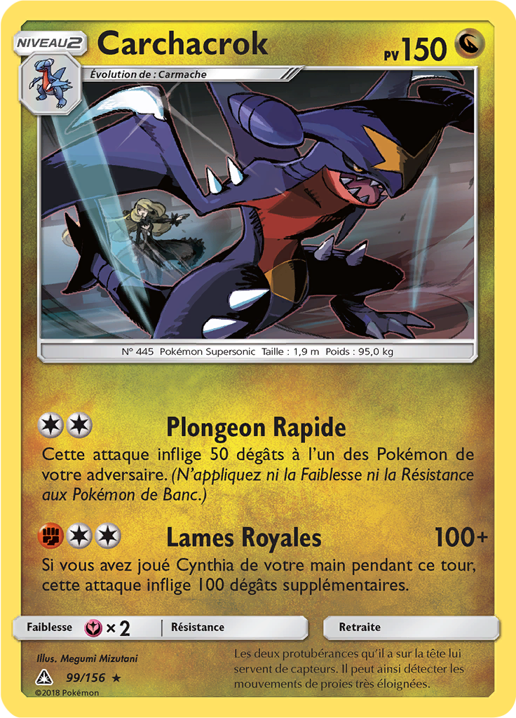 Carchacrok (Reverse Holo)
