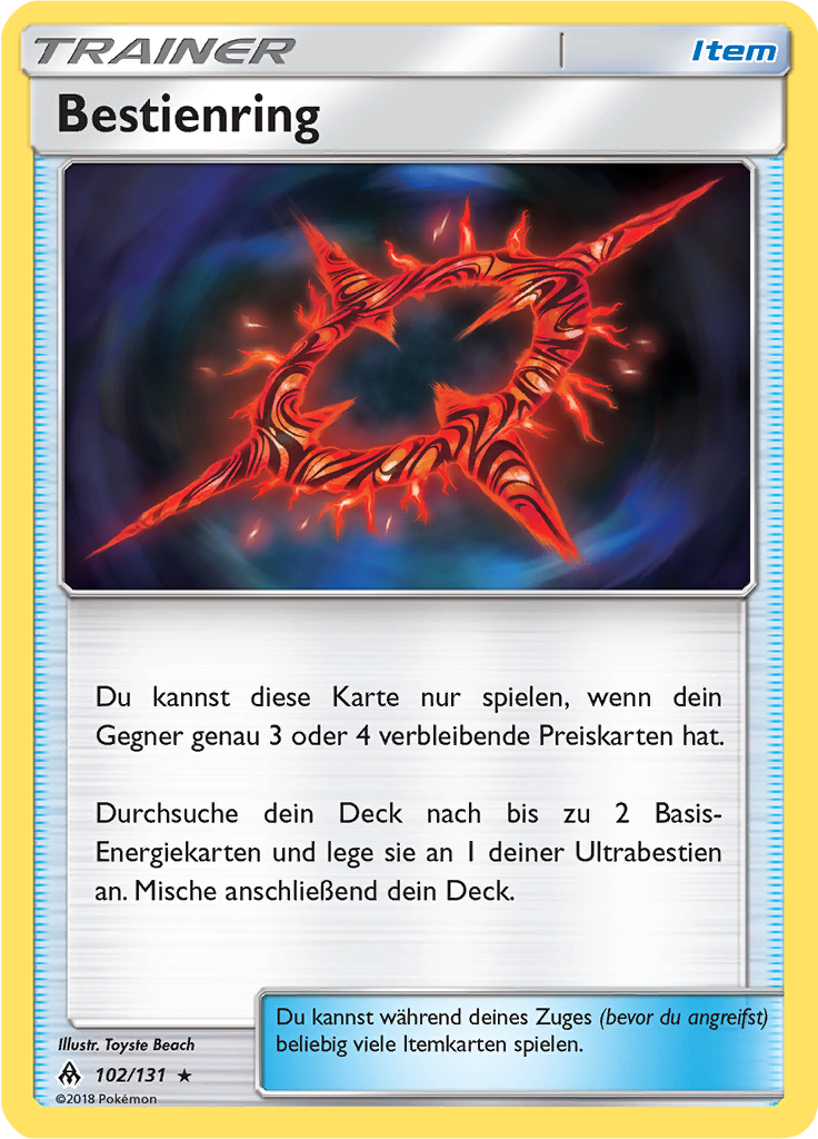 Bestienring (Reverse Holo)