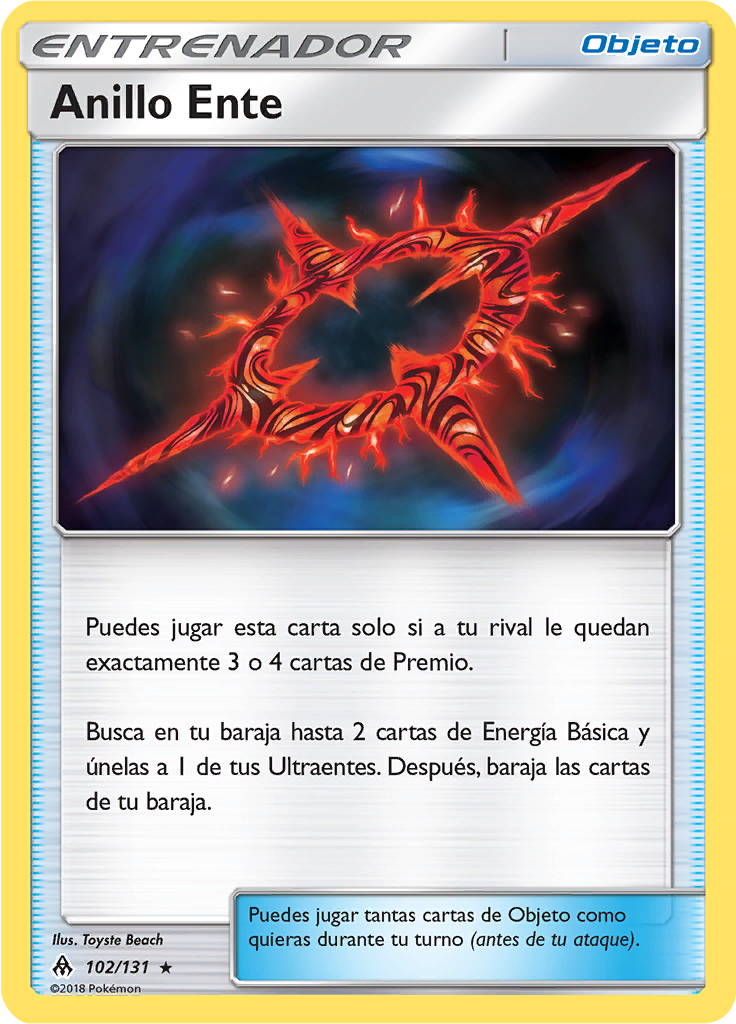 Anillo Ente (Reverse Holo)