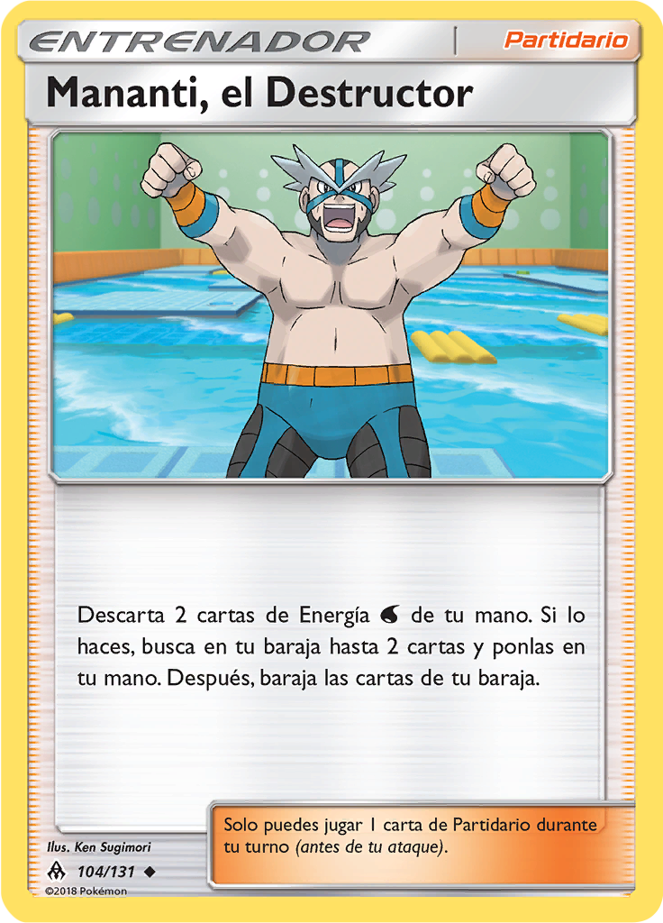 Mananti, el Destructor (Reverse Holo)