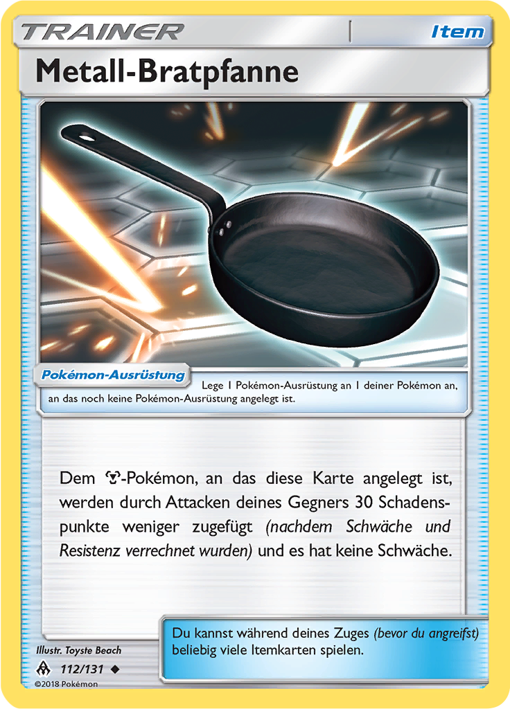 Metall-Bratpfanne (Reverse Holo)