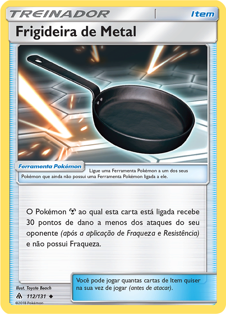 Frigideira de Metal (Reverse Holo)