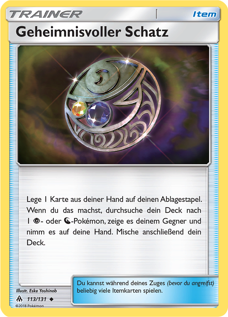 Geheimnisvoller Schatz (Reverse Holo)