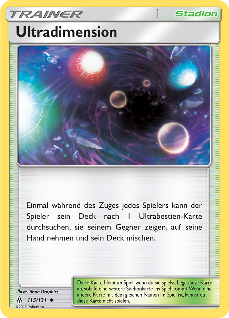 Ultradimension (Reverse Holo)