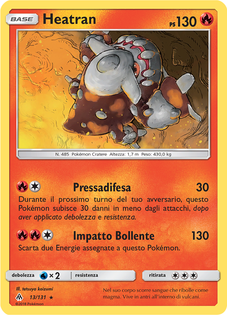 Heatran (Reverse Holo)