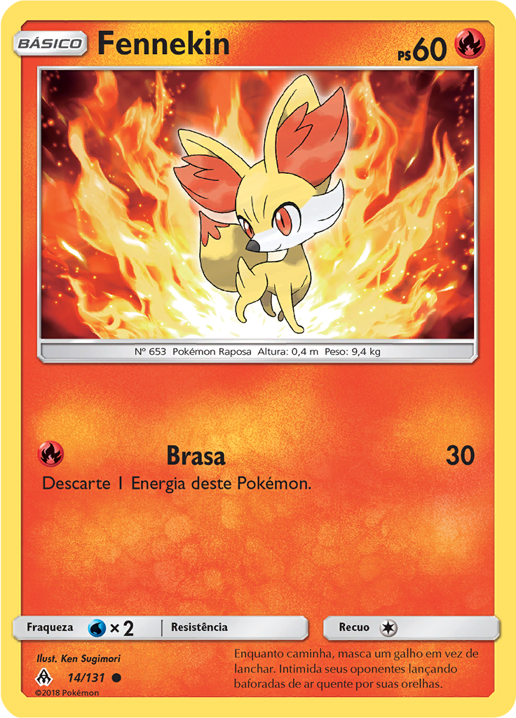 Fennekin (Reverse Holo)