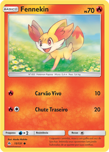 Fennekin (Reverse Holo)