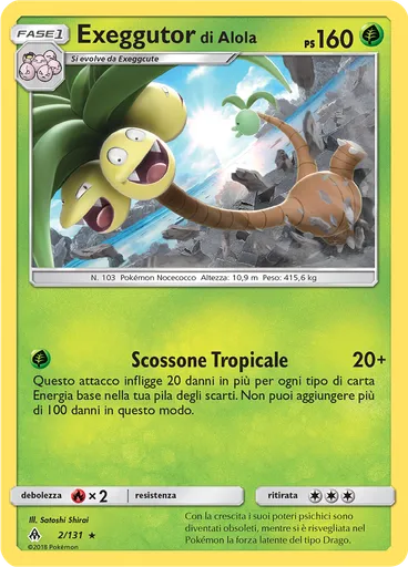 Exeggutor di Alola